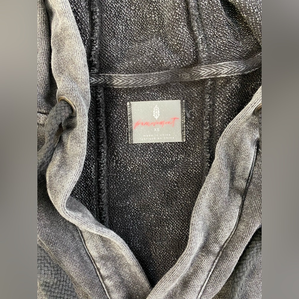 FP Movement Spur of the Moment solid Hoodie Black XS oversized - Picture 12 of 15